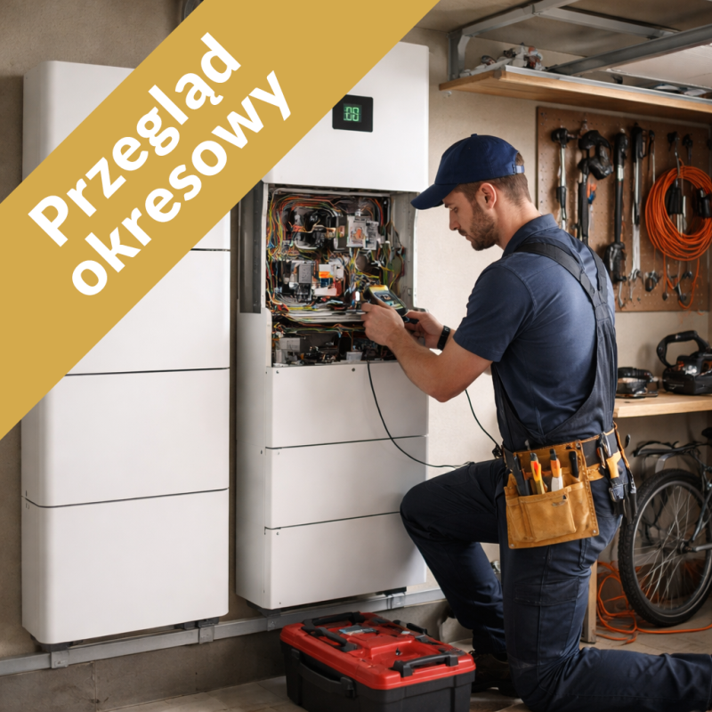 Przegląd okresowy magazynu energii o mocy do 10 kW