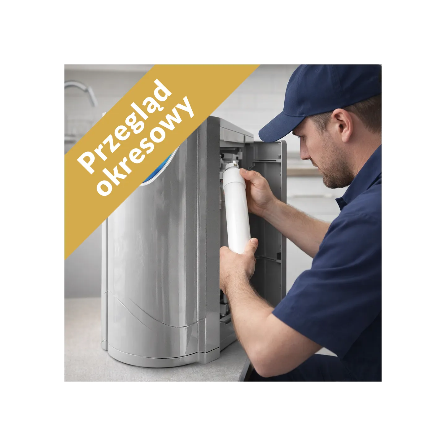 Przegląd okresowy rewitalizatora wody z wymianą filtrów