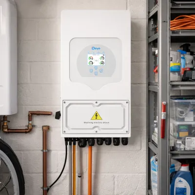 Falownik hybrydowy Deye SUN-8K-SG05LP1-EU – montaż