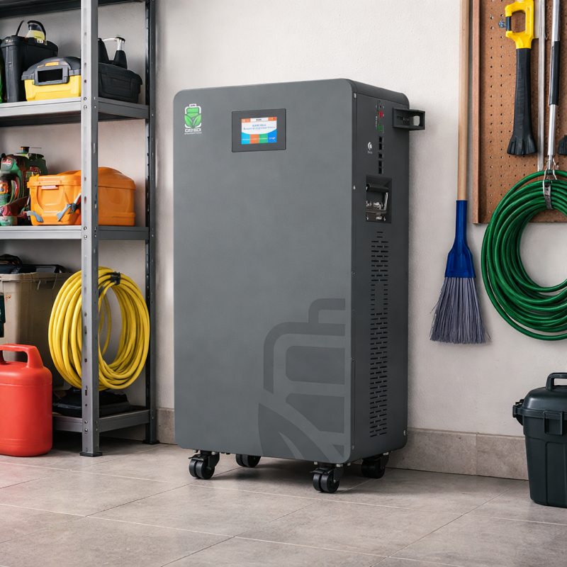 Magazyn energii EcoBSS 10 kWh + falownik hybrydowy – montaż