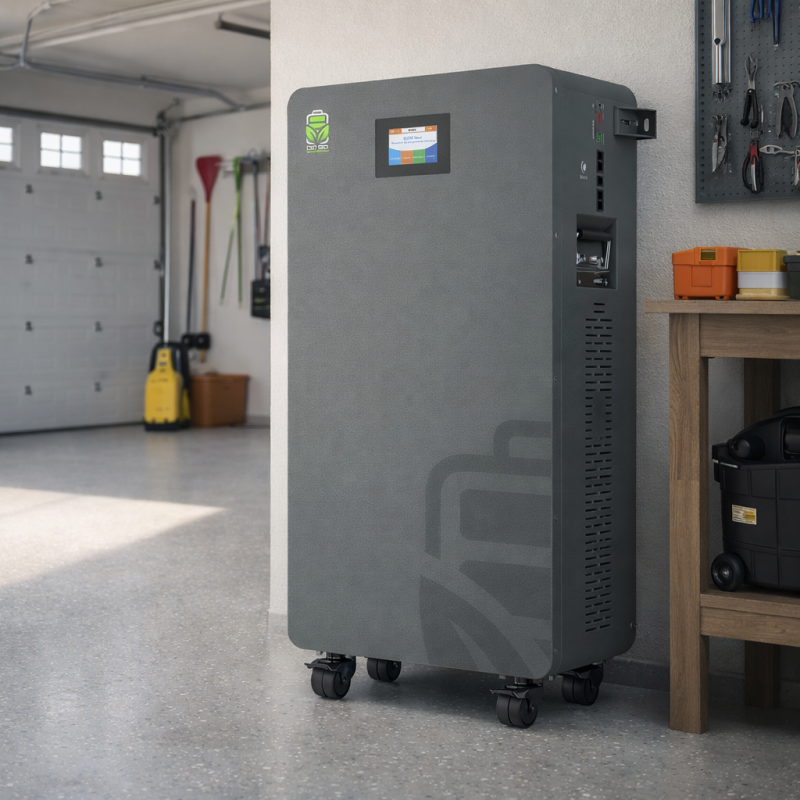 Magazyn energii EcoBSS 5 kWh + falownik hybrydowy – montaż