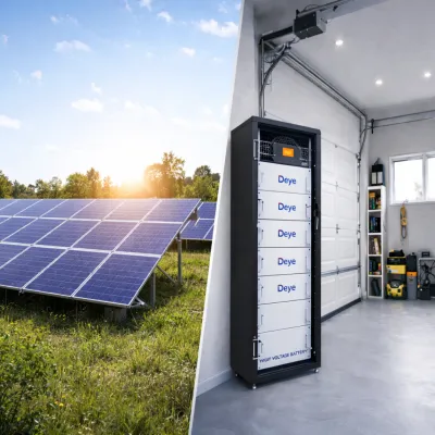 Zestaw fotowoltaiczny 29,5 kW + magazyn energii 20 kWh (HV) – instalacja gruntowa