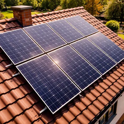 Fotowoltaika 4,9 kW – instalacja dachowa (Jinko Solar 490 W + falownik Deye)