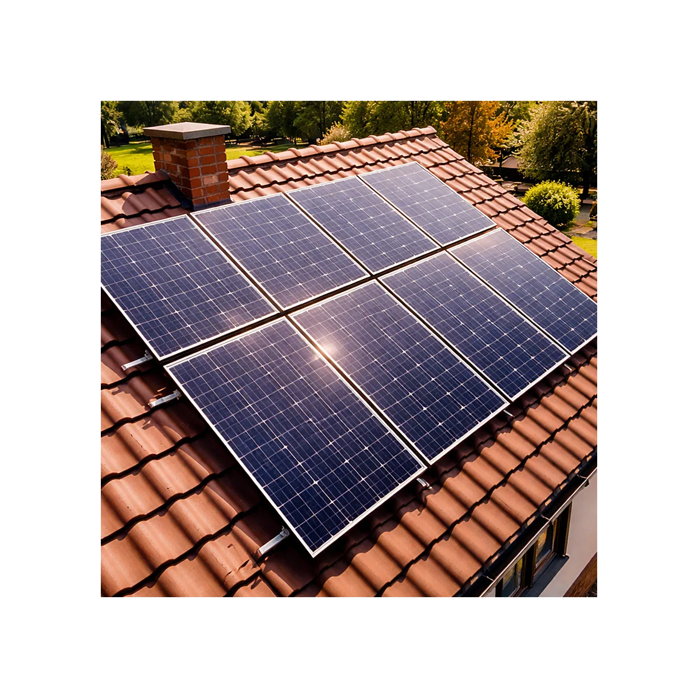 Fotowoltaika 4,9 kW – instalacja dachowa (Jinko Solar 490 W + falownik Deye)