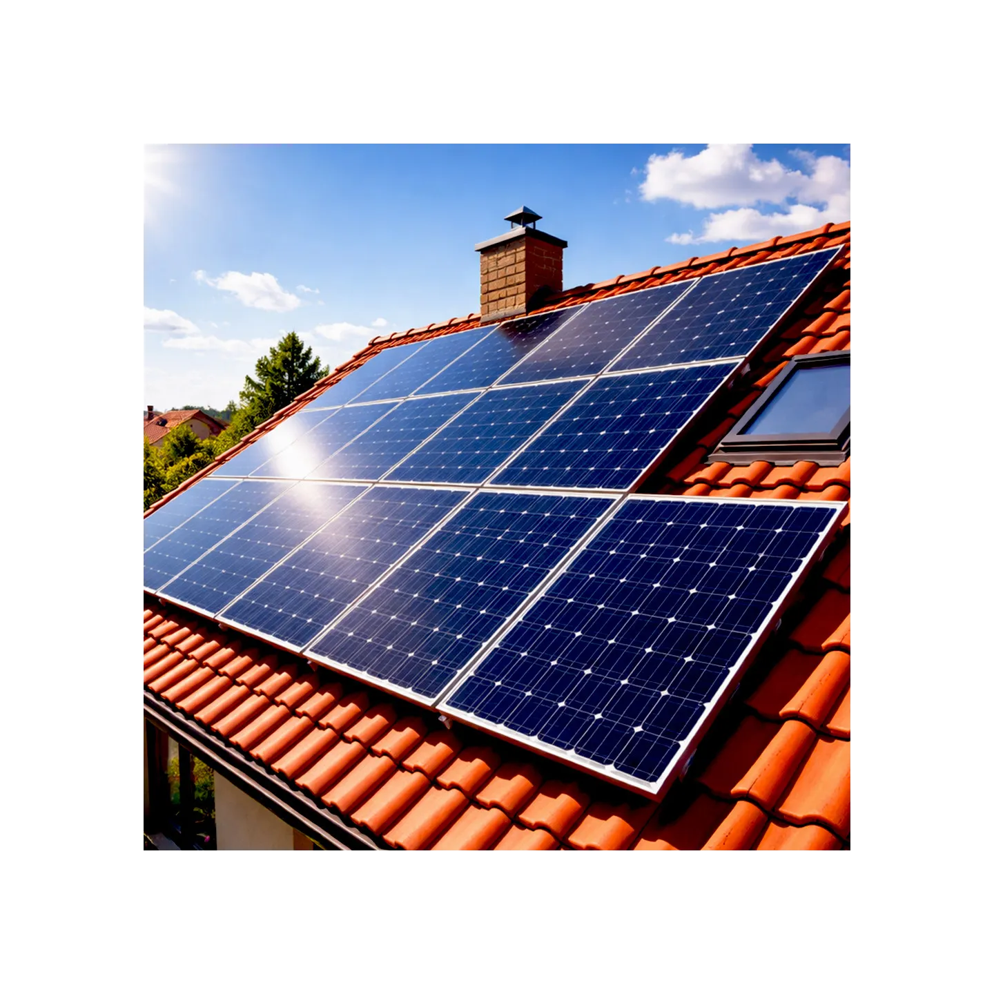 Fotowoltaika 39,2 kW – instalacja dachowa (Jinko Solar 490 W + falownik Deye)