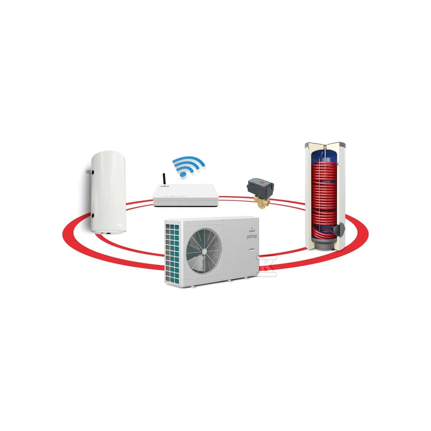 Pompa ciepła powietrzna monoblok Prima 10GT