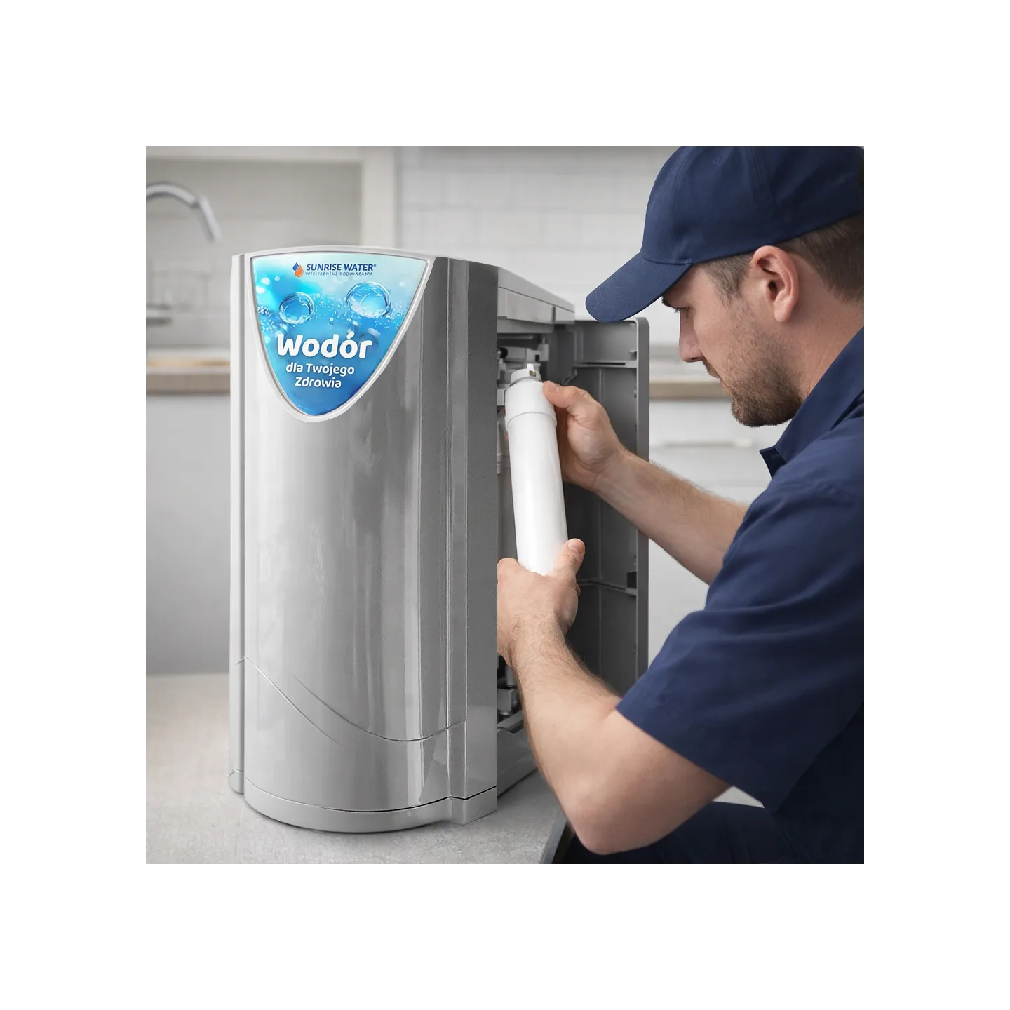 Rewitalizator wody SW200 RO – 8-stopniowy z magnetyzacją | montaż