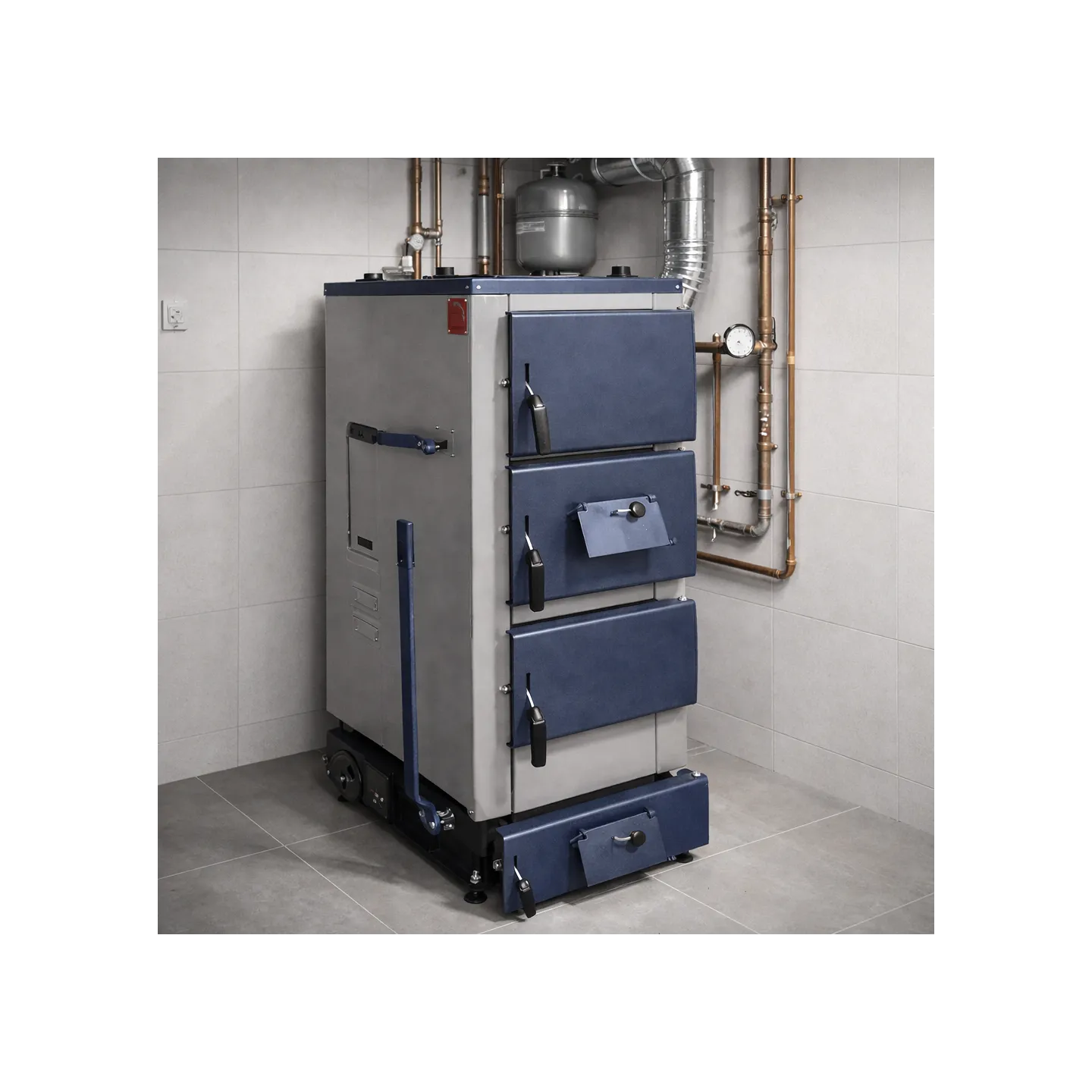 Piec zgazowujący drewno Dworek 23.0 kW – montaż